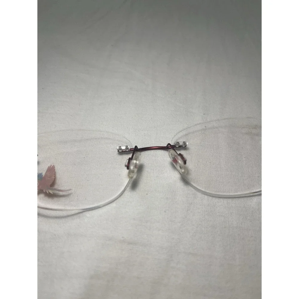 Maui Jim Women's Eyeglasses MJO 2006-35M Red Rimless Frame Japan 49[]16 150
